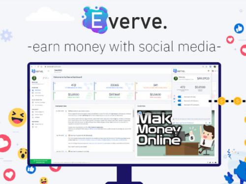 Everve : guadagna cliccando link social!